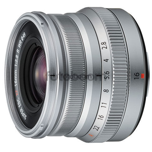 16mm f/2,8 XF R WR Plata