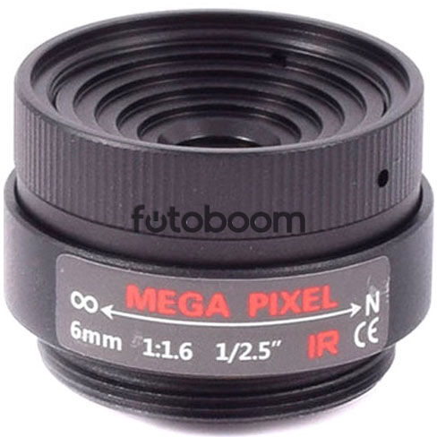 6 mm f/1.6 CS