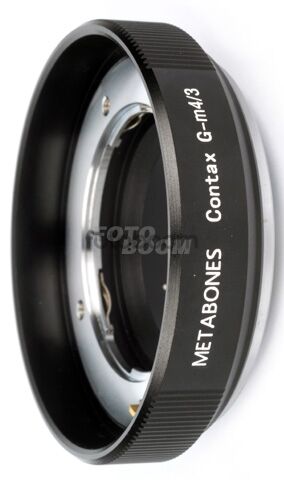 Contax G Lens a cuerpo MFT