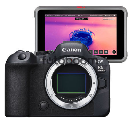 EOS R6 Mark II + NINJA V+ PLUS