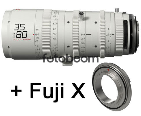 35-80mm T/2.9 Catta Zoom X-Mount (Blanco)