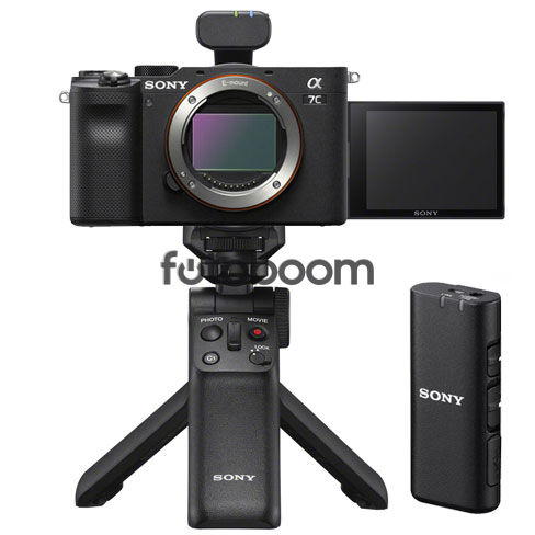 Alpha A7C Negra + ECM-W2BT + GPVPT2BT - BLACK FRIDAY SONY