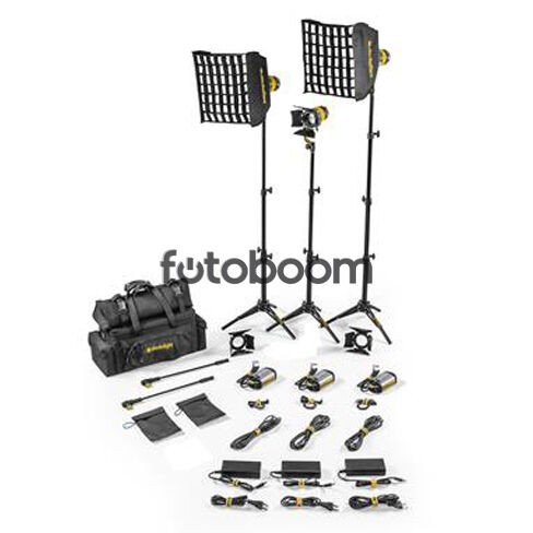 Kit Básico 3 focos Micro LED de 40W Bicolor