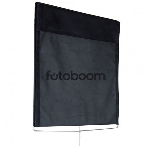 KT-3636TF Floppy Black ? Top Hinge 90x90cm