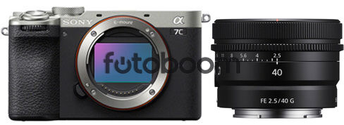 Alpha A7C II Plata + 40mm f/2.5 G + 100EU CASHBACK - BLACK FRIDAY SONY