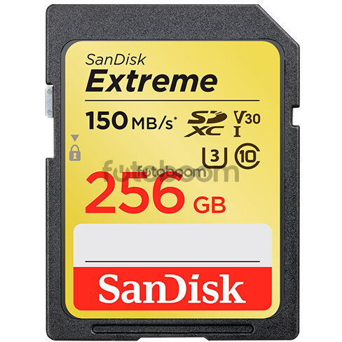 Secure Digital EXTREME SDXC 256GB 150Mb/s