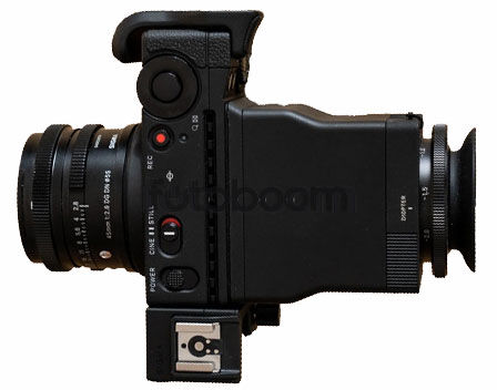 FP Cinema Camera + 45 mm f/2.8 DG DN + LVF-11 + HG-11 + CN-21 + BP-51 + BC-71