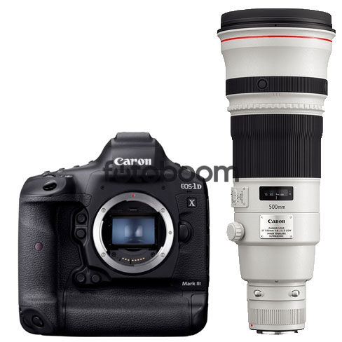 EOS 1DX Mark III + 500mm f/4L IS USM II