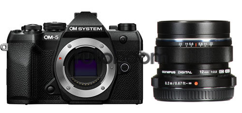 OM-5 II Negra + 12mm f/2.0 Negro + 200E BONIFICACION - BLACK FRIDAY OM
