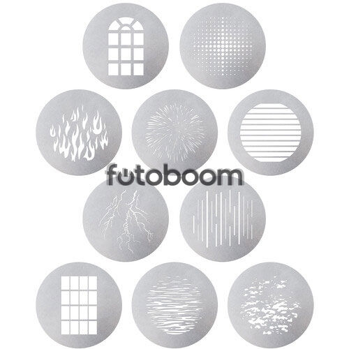 Kit 10x Gobo Spotlight Max Size A