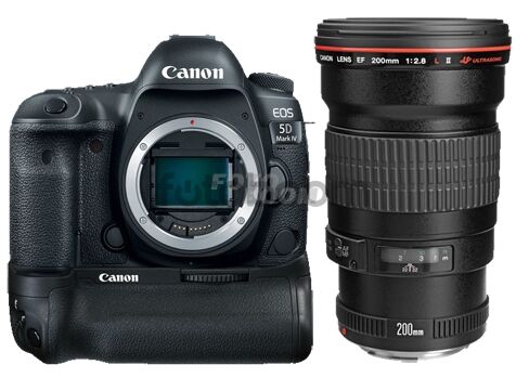 EOS 5D Mark IV + 200mm f/2,8L II USM + BG-E20 + LP-E6 + 200E BONIFICACION Estudiantes CANON