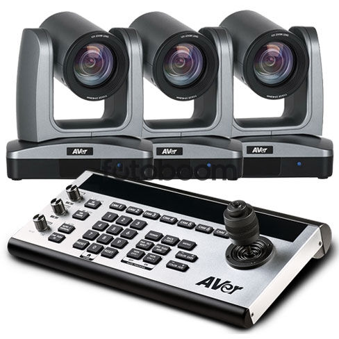 Kit 3 x PTZ330 SDI + CL01