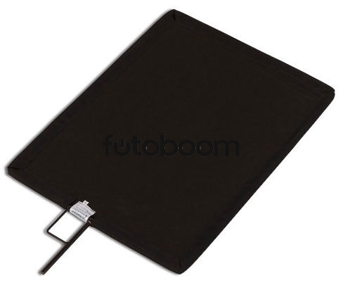 I650B Solid Black Flag 18X24