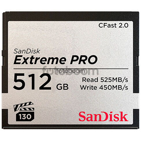 CFast 2.0 EXTREME Pro 512GB 525Mb/s