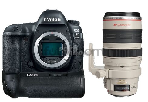EOS 5D Mark IV + 28-300mm f/3,5-5,6L IS USM + BG-E20 + LP-E6 + 200E BONIFICACION Estudiantes CANON