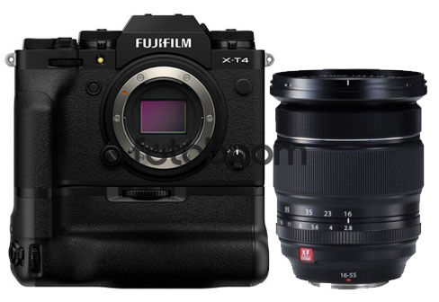X-T4 Negra + 16-55mm f/2,8 XF R LM WR + VG-XT4
