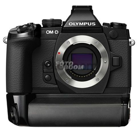 E-M1 Negra + HLD-7