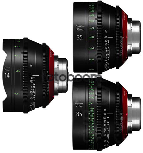 KIT SUMIRE CN-E 14mm/35mm/85mm (FEET)