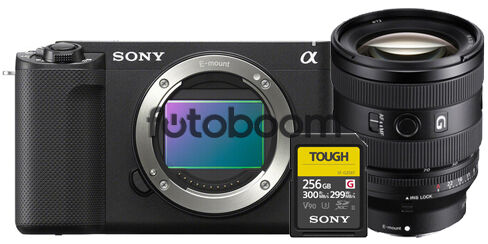 ZV-E1 + 20-70mm f/4 G + SF-G 256GB Tough Series + 400EU CASHBACK - BLACK FRIDAY SONY