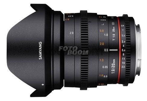 20mm t/1.9 ED AS UMC VDSLR II Sony E