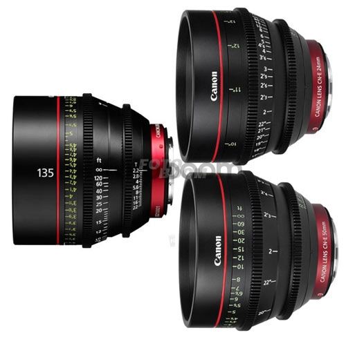 KIT CN-E 24mm/50mm/135mm (METERS)