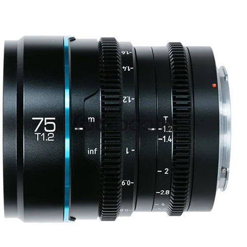 75mm T1.2 Nightwalker (S35, Negro, E-Mount)