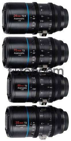 KIT MARS 24/35/50/75mm (Micro 4/3)
