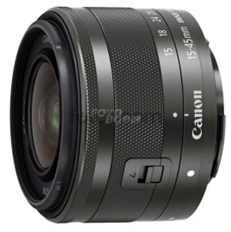 15-45mm f/3.5-6.3 IS STM Grafito - BLACK FRIDAY CANON