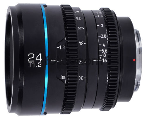 24mm T1.2 Nightwalker (S35, Negro, E-Mount)