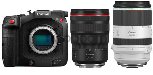 EOS C80 + 24-70mm f/2.8L + 70-200mm f/2.8L + CANEST - BLACK FRIDAY CANON