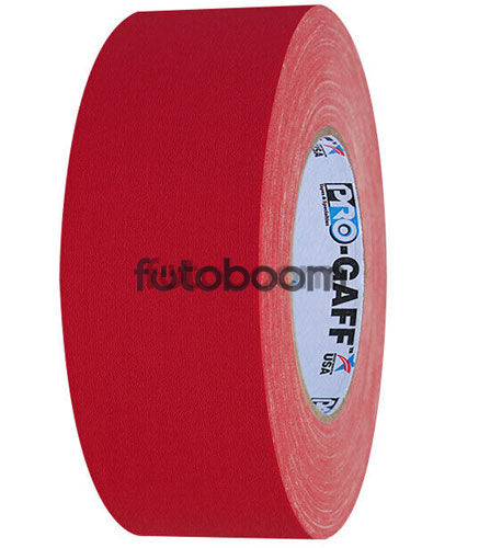 Cinta Gaffer 48mm x 22,8m (Rojo)
