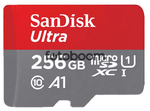 Micro SDHC ULTRA 256GB 120Mb/s + Adaptador