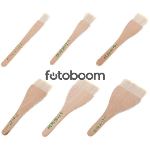 Brochas chinas planas 76MM