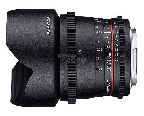 10mm T3.1 ED AS NCS CS VDSLR II Canon EF