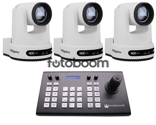 KIT 3 x Move 4K 12X (Blanco) + HC-JOY-G4