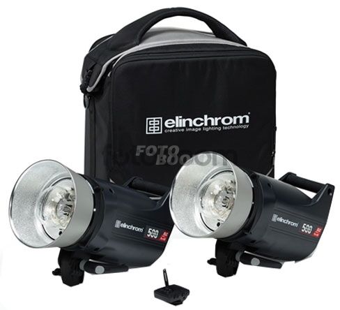 KIT 2 Flashes Elinchrom ELC PRO-HD500