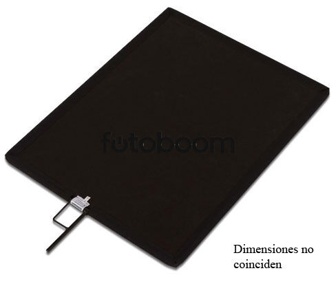I600B Solid Black Flag 30x45cm