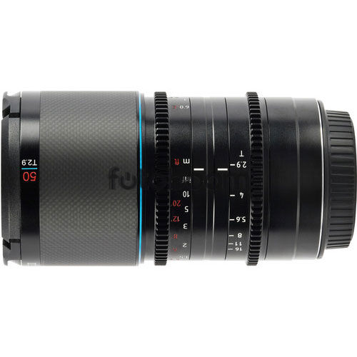 50mm T2.9 x1.6 Anamórfico Saturn Blue (Full Frame, E-Mount)
