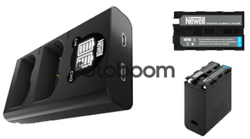 Cargador Doble + 2x NP-F970
