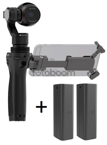 Osmo 4K + 2x Batería extra