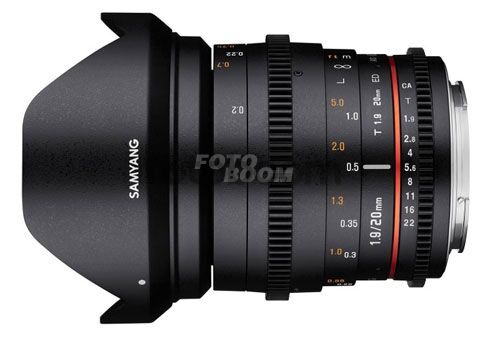 20mm f/1.9 ED AS UMC VDSLR II Nikon F