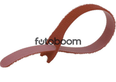 50x Sujetacables simples MEZ-TIE (Rojo)