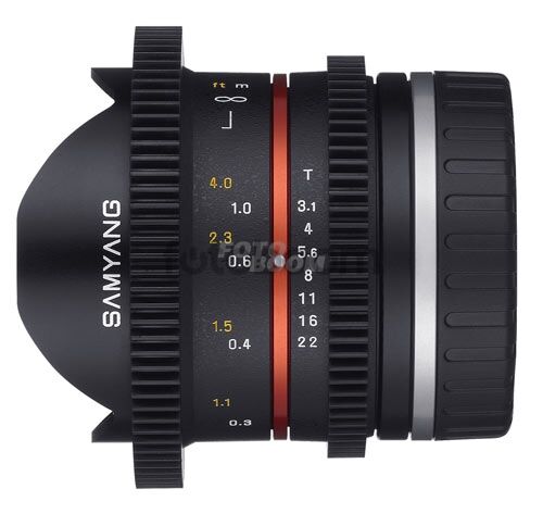 8mm t/3,1 VDSLR UMC II Canon M