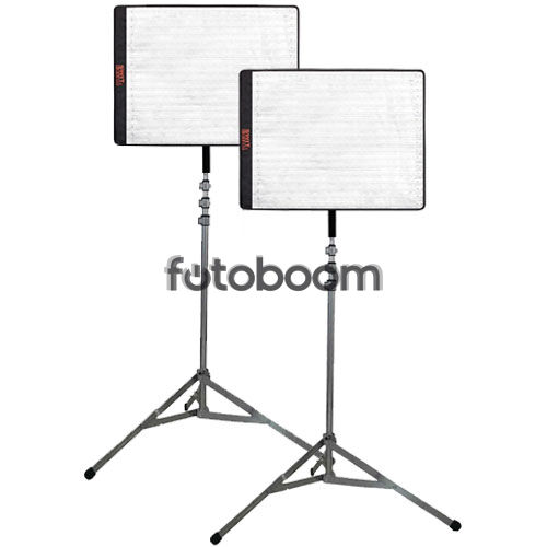 Kit 2 Paneles S-2610 540 LEDs Bicolor Flexible + 2 Pies