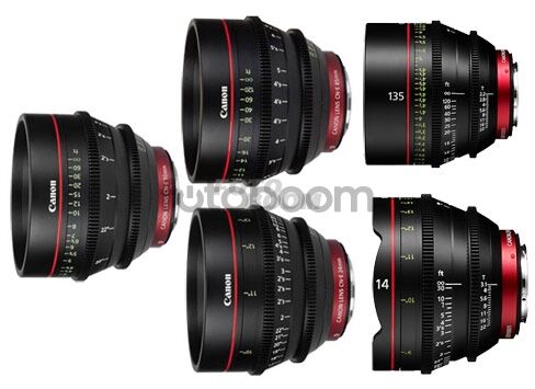 KIT CN-E 14mm/24mm/50mm/85mm/135mm (FEET)