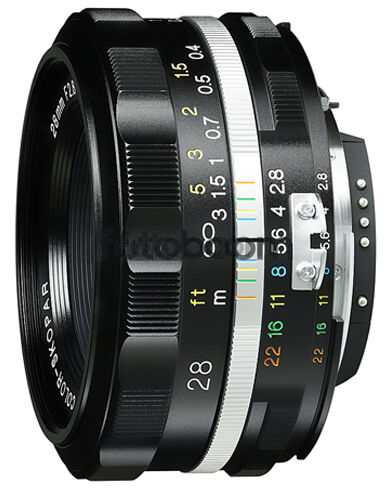28mm f/2.8 SLII-S Color Skopar en Negro