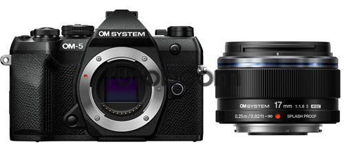 OM-5 II Negra + 17mm f/1.8 Negro II + 300E BONIFICACION - BLACK FRIDAY OM