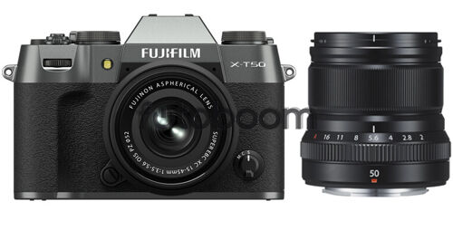 X-T50 Plata Carbón + 15-45mm f/3.5-5.6 XC OIS PZ + 50mm f/2 R XF WR Negro + 200E BONIFICACION X + 10% EXPERIENCE DAY