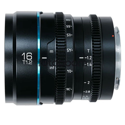 16mm T1.2 Nightwalker (S35, Negro, E-Mount)