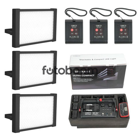 3x Boltzen Perseus Bi-Color 55W SMD Soft Ready to Fly con batería y control remoto